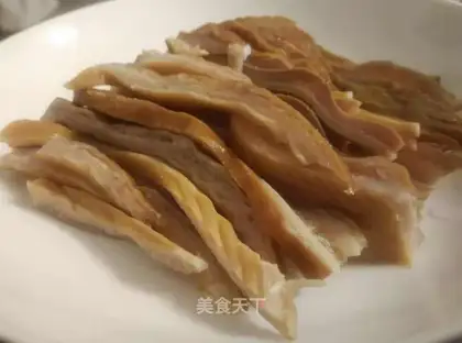 A pig's belly
