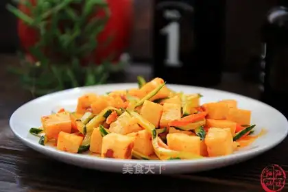 Frozen fish tofu
