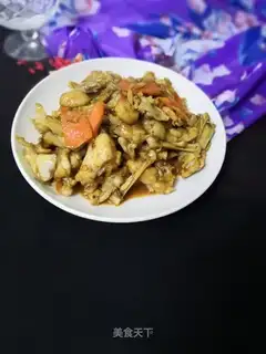 Fried frogs