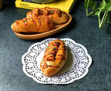 Onion ham cheese bread