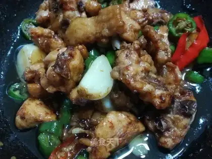 Spicy casserole chicken wings