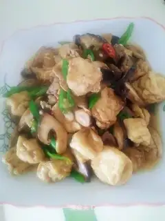 Mushroom oil tofu