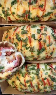 Cheese onion bread