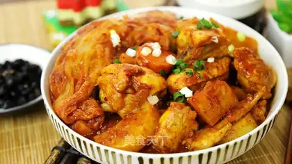 Korean sauerkraut for chicken