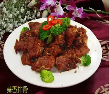 Garlic pork ribs