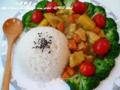 chicken curry and rice