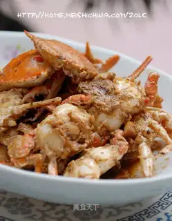 stir-fried sea crabs with sand tea sauce