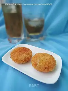Bean paste pumpkin cake
