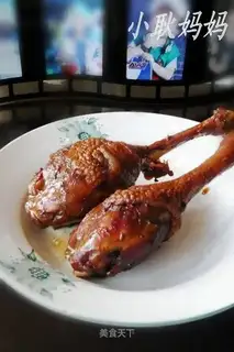 Sauce goose leg