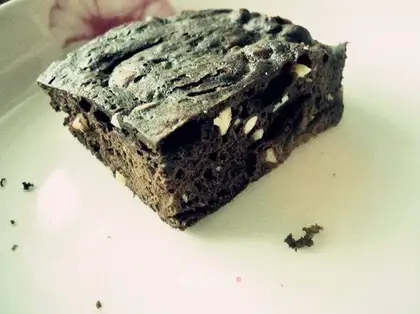 Microwave chocolate cake