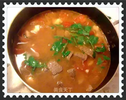 Beef stew with tomato