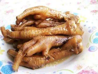 braised chicken feet