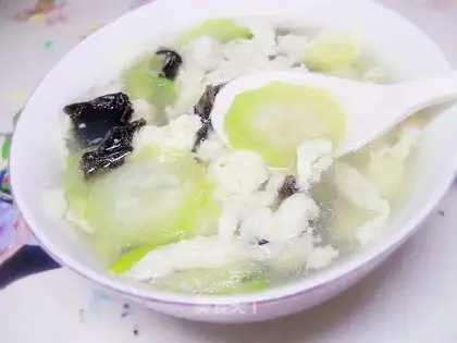 loofah and fungus soup