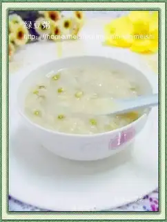 mung bean porridge