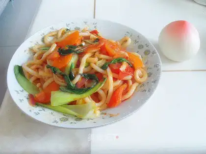 stir-fried udon