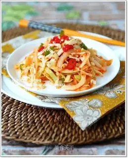 Korean cabbage and onion