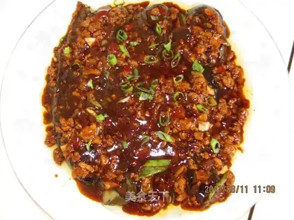 Minced pork and eggplant