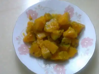 stir-fried old pumpkin