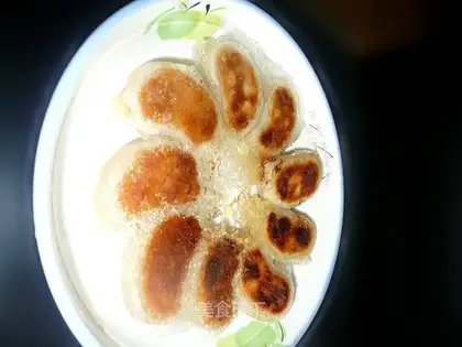 Ice-flower dumplings