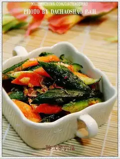 Korean pickled cucumber