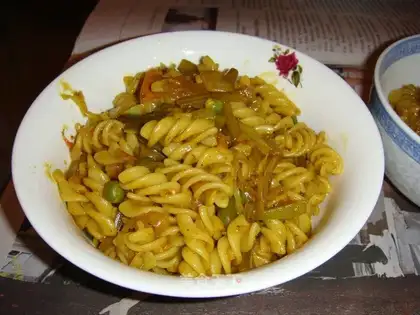 Crab leg pasta