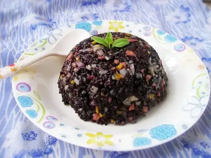 Home-cooked fried rice