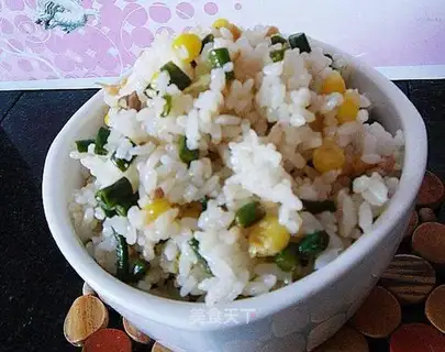 Minced meat and cowpea rice