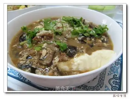 Homemade tofu pudding