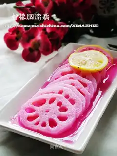 Lemon Rouge Lotus Root