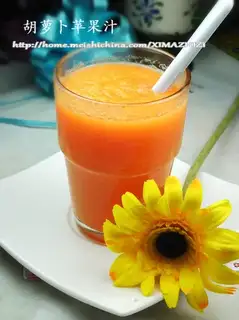 Carrot apple juice