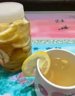 Honey lemon tea