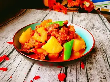 Tomato potato stew