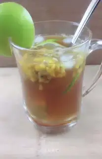 Bacon veggie lemon tea