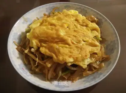 Fried omelet