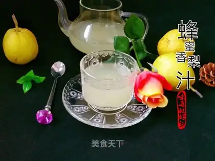 Honeyapple juice