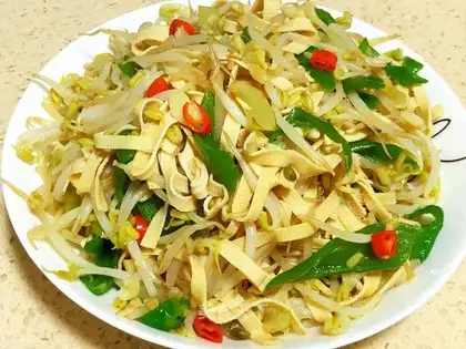 Tofu sprouts