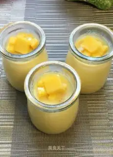 Mango pudding