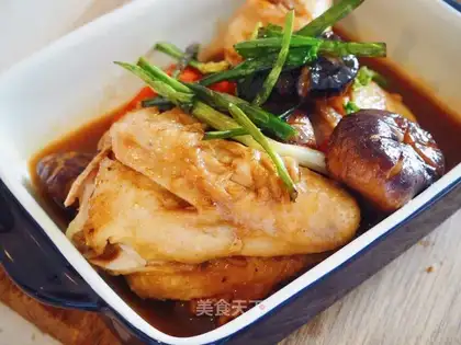 Red chicken