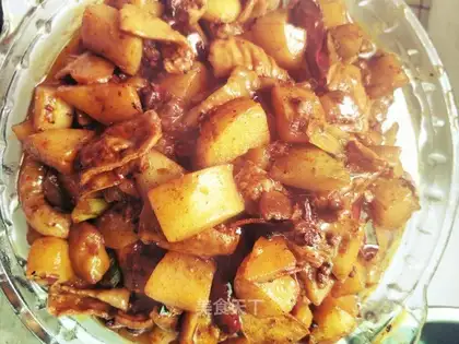 Potato intestines