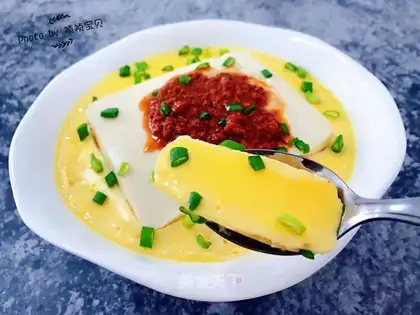 Shrimp sauce, tofu eggs