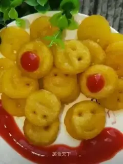 Smiley potatoes
