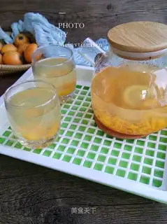 The honey water