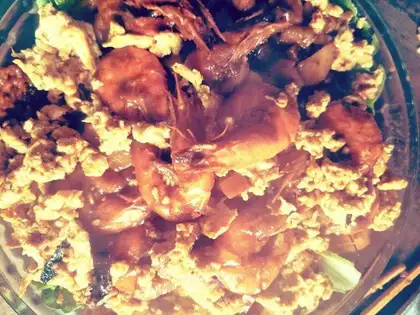 Curry shrimp