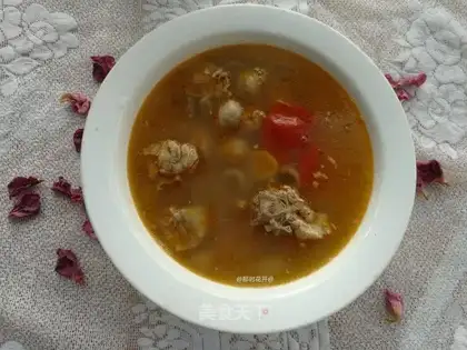 Tomato-poo soup