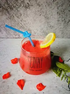 Fresh watermelon juice