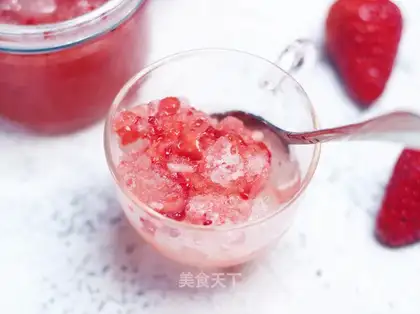 Strawberry smoothie