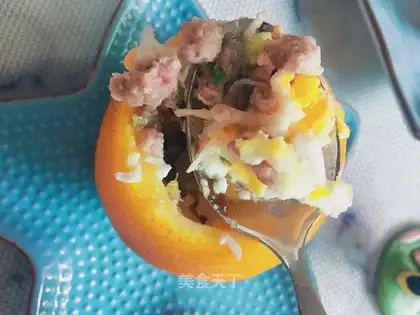 Fresh orange eggs
