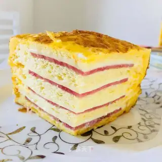 Ham cheese toast