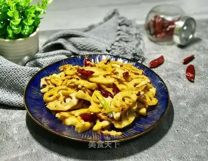 Dry pan chips