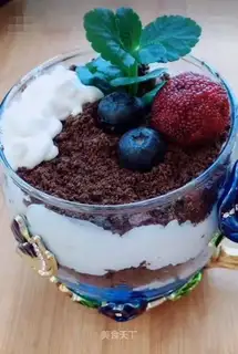 A wooden cup